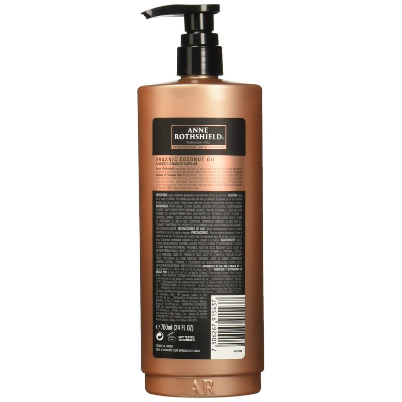 Anne Rothshield Acondicionador Organic Coconut Oil 700Ml