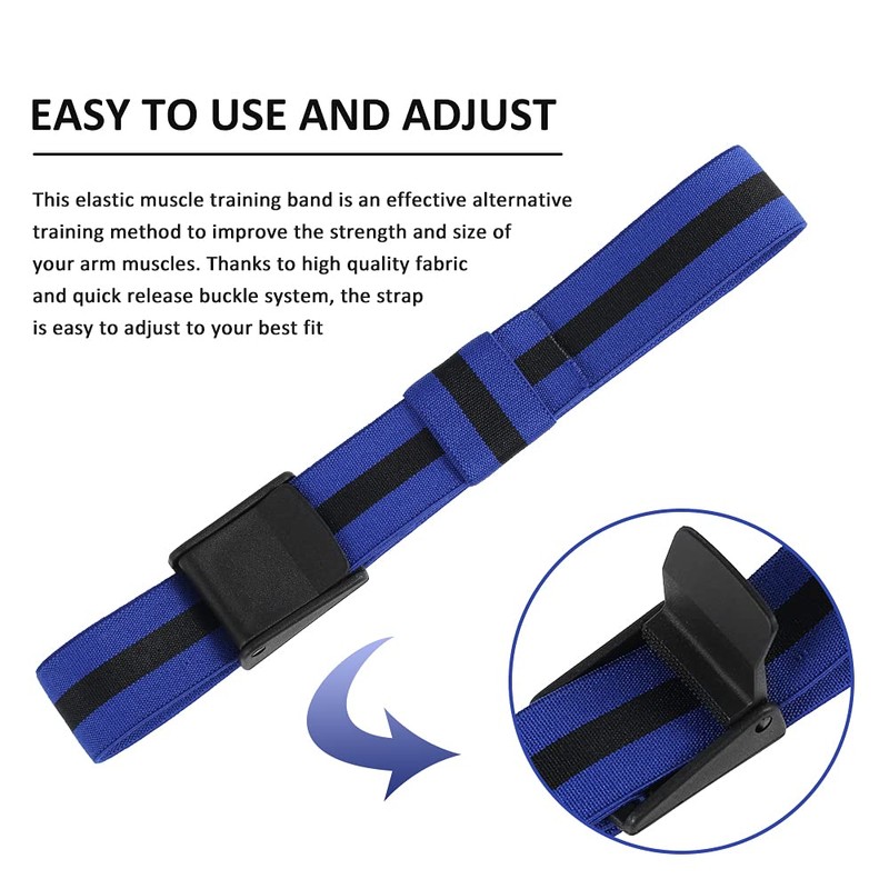 Blood Flow Restriction Bands Occlusion Training 2 Pack of Bands,