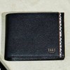 Daks (신세계센텀점)DBWA5E443BK 25SS반지갑WARREN워렌 블랙 체크패턴 라인 포인트 (DB Shinsegae Centum