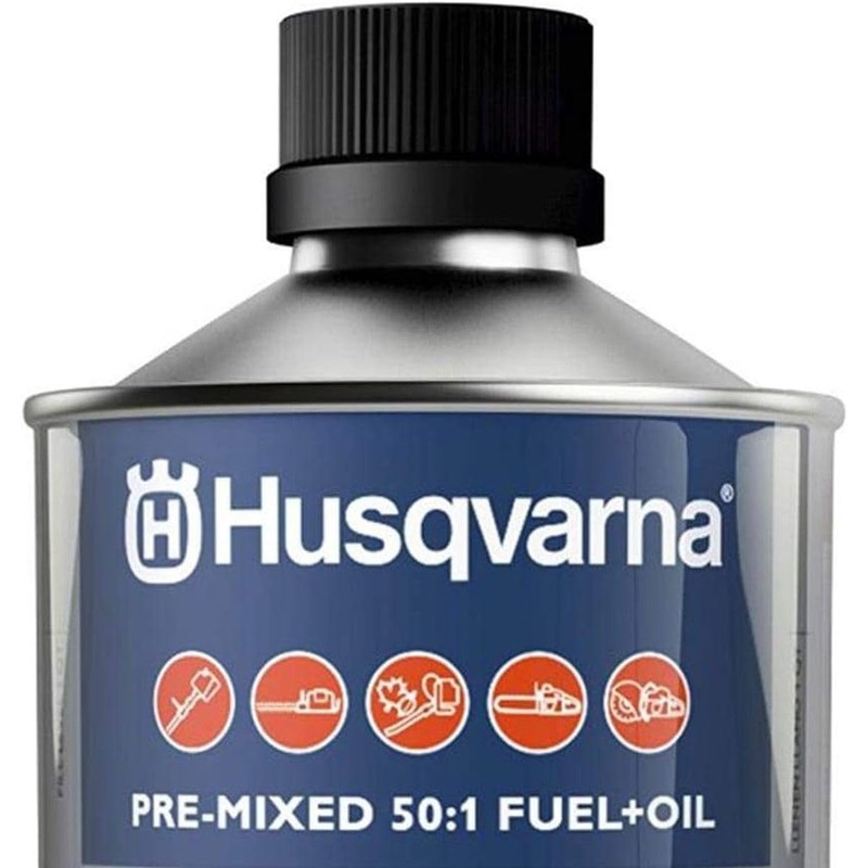 Husqvarna XP Pre-Mixed Fuel and Engine Oil Quart (3 Pack),Blue