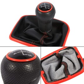 Keenso 5 Speed Gear Shift Knob Gaitor Boot for Mk4 Bora 1999-2004