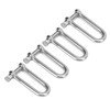 4pcs Stainless Steel U Type Shackle Lengthen U Sling Screws