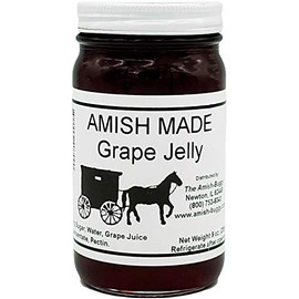 Amish Jam - 8 Oz Jar - Qty 3 (Grape Jelly)