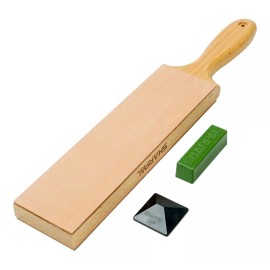 Sharpal Juego Doble Cara Para Afilado Y Tallado En Cuero De 33.5 X 6