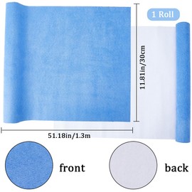 craspire 51 x 11.8 Inch Suede Book Cover for Book Binding, Fabric Surface, Paper Back, Book Cover, Books, Album, Scrapbooking, Archiving, DIY Cover, Protective Film, Book Cover