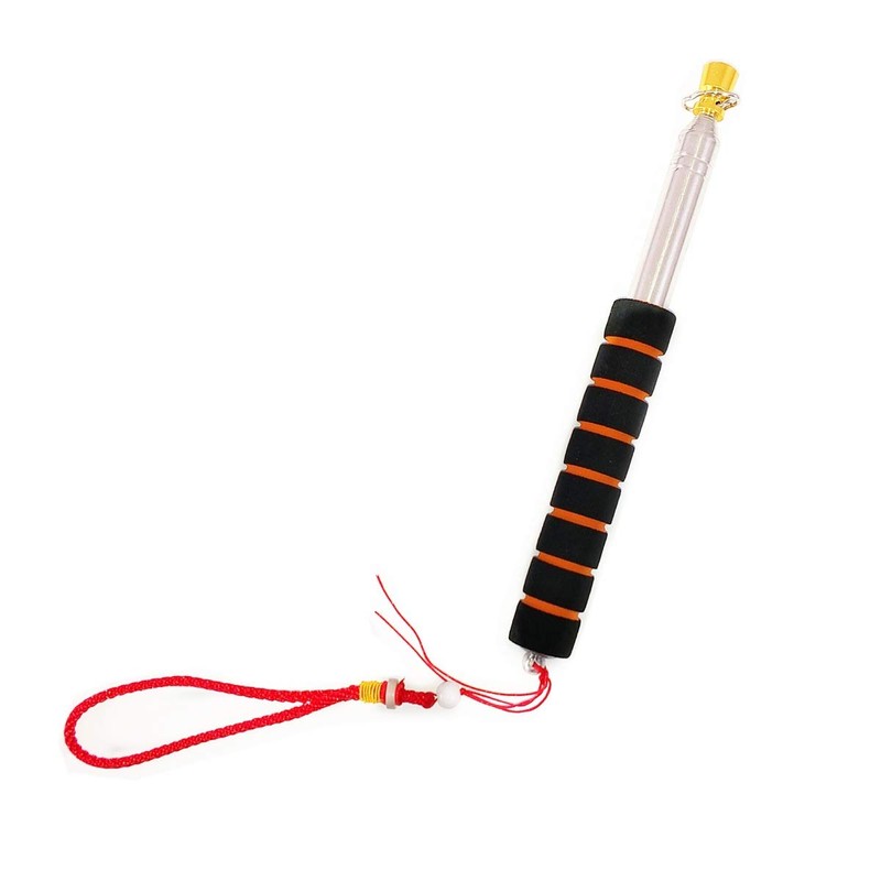 Carp Streamer Pole, Aluminum, Extendable, 8.2 ft (2.5 m), Golden