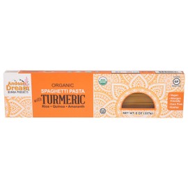 Andean Dream Organic Spaghetti with Turmeric, 8 OZ