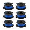 YWNYT Strimmer Spool Compatible with Ryobi One+ AC14RL3A, 1.65mm x
