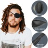 MAEXUS Eyepatch Adjustable Eyepatch Single Eye Patch (2 Pack) Blackout