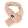 Heated Scarf Relieve Neck Pressure Keep Warm USB Rechargeable Soft