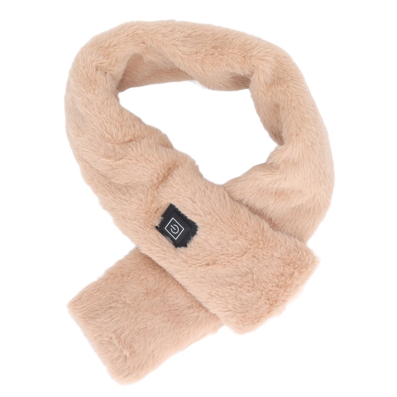 Heated Scarf Relieve Neck Pressure Keep Warm USB Rechargeable Soft