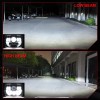CHUSYYRAY 2PC 5x7" 7x6" LED Headlights Hi-Lo DRL For Toyota