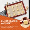 KitchenRaku 3-Pack Silicone Baking Mat, (16.5"x11.6") 2 Half Sheets +