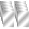 Marsui 16 Pieces Shatter Proof Plastic Mirror Craft 4 x