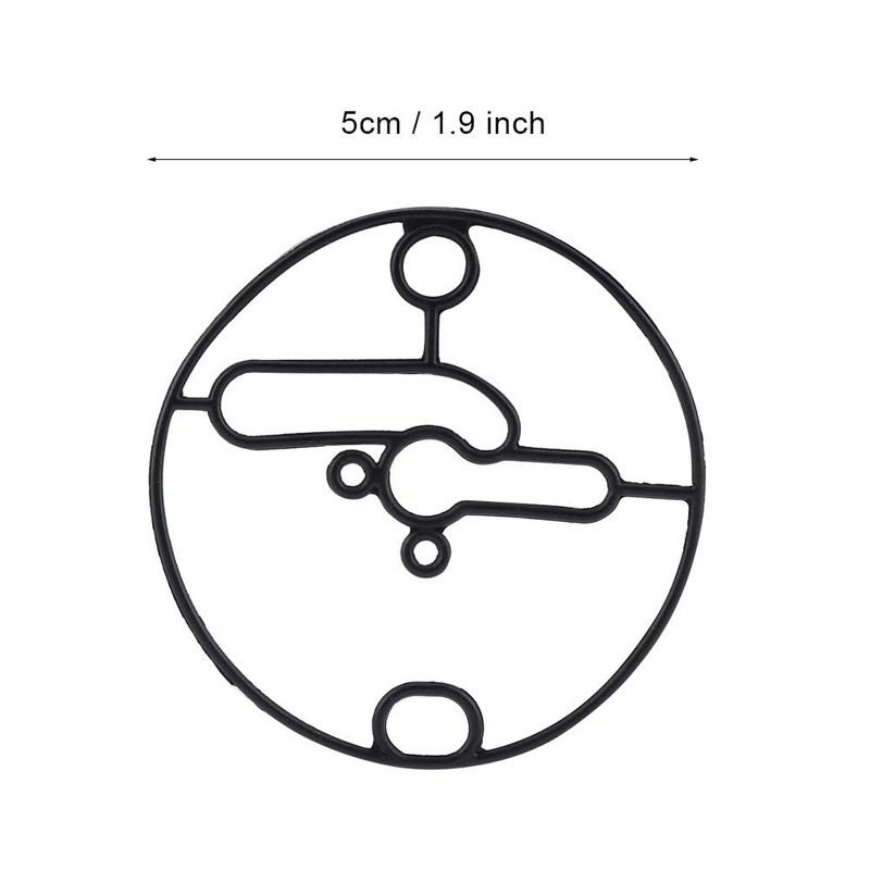 Wifehelper 5 Pack Carburettor Float Chamber Gasket Replacement for 698781