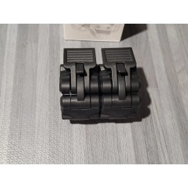 Unbranded  New Olympic 2" Standard Barbell Clamp Collar Set - Quick Release