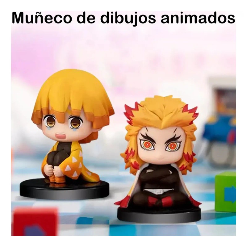 Figuras Coleccion Demon Slayer Anime Munecos Juguetes Regalo