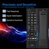 2 Packs CT-90326 Replacement Remote Control Compatible with Toshiba Smart