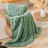 YUSOKI Sherpa Throw Blanket-3D Stylish Design Super Soft Fuzzy Cozy