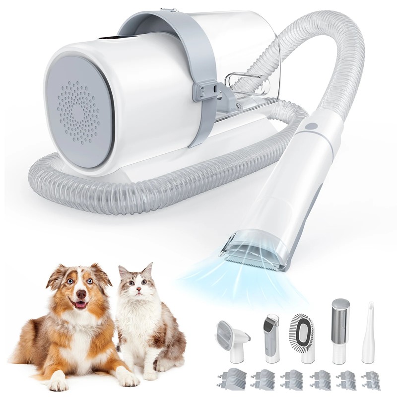 2.5L Pet Grooming Vacuum Kit – 3 Suction Modes with