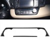 Air Conditioning Switch Trim Carbon Fiber Interior Decoration Fit for