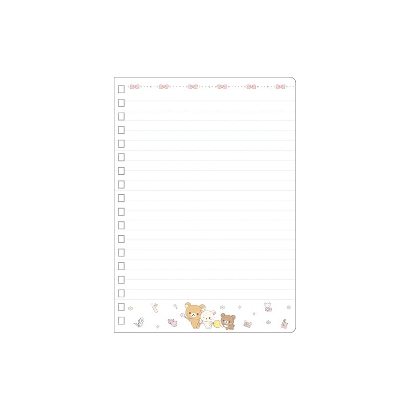 San-X Rilakkuma B6SP Notebook NY44502