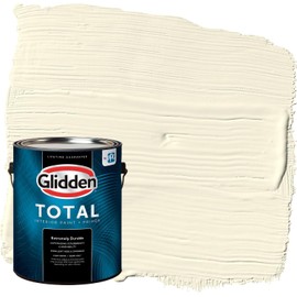 Glidden Total 1 gal. Lotus Flower/Yellow Eggshell Interior Paint with Primer