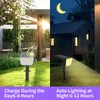 Solar Spot Lights Outdoor Motion Sensor: 2 Pack Solar Outdoor