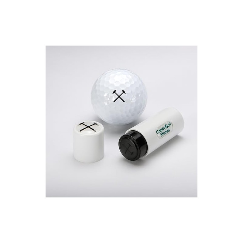 CaddyGolfStamps Hammers West Ham United Irons Football Design Golf Ball