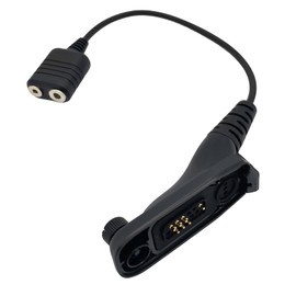 stdgove APX 6000 Earpiece Mic Headset Adapter to K1 2 Pin Audio Compatible with Motorola APX 6000 7000 8000 XPR 6550 7550 6550E 7550E Walkie Talkie Accessories