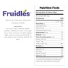 Fruidles Original Banana Gummy Candy, Delicious Sugar Coated Fruit Flavors