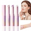 3PCS Crystal Jelly Glaze Eye Shadow Stick,Waterproof Eyeshadow Stick,Multi-Use Shimmer