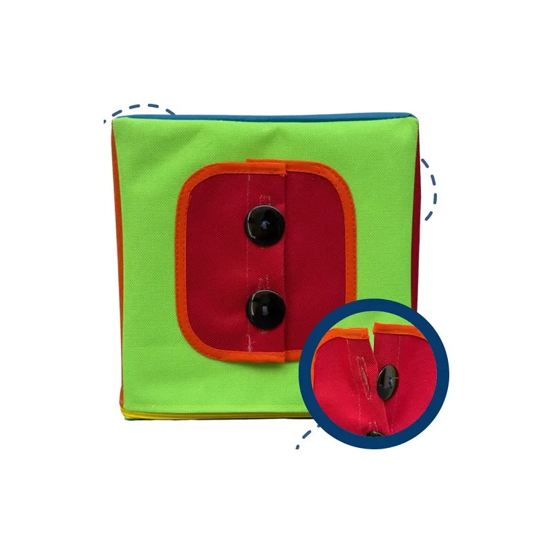 Cubo Actividades Montessori Material Didáctico