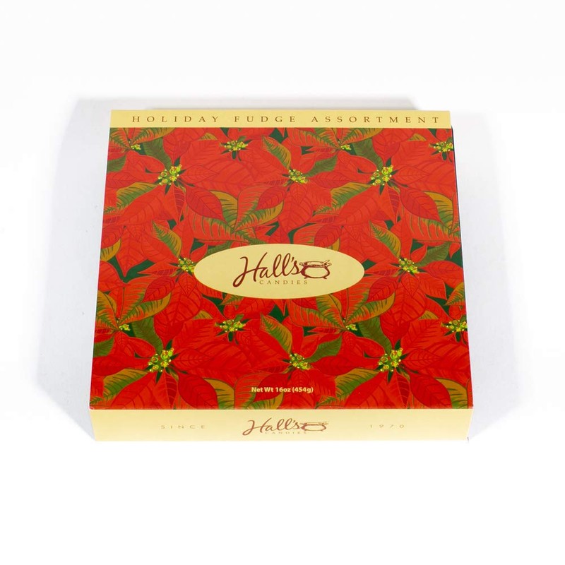 Assorted Fudge "Merry Christmas" Gift Box, 16 oz.