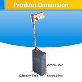 OURUI 1617014135 Carbon Brushes Replacement for Bosch GBH 7 DE GBH 7-45 DE GBH 7-46 DE S20G, A69 Motor Carbon Brush for Bosch GBH5400 GBH5-38 X GSH38 GBH5-40D, 4 Pack