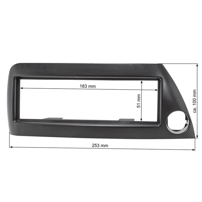 tomzz Audio 2415-016 Radio Fascia Set Compatible with Ford KA