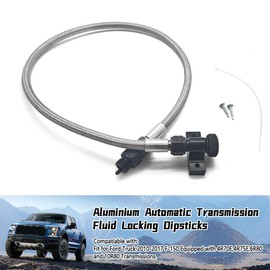 SIIMOO 22200 Aluminium Automatic Transmission Fluid Locking Dipsticks Compatible with Ford F-150 6R80 10R80 4R70E 4R75E 2010-2017