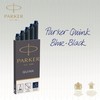 PARKER パーカー クインク カートリッジインク 5本セット ブルーブラック 水性 正規輸入品 1950385