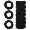 10 Pcs Black Scrunchie for Women, Ymapinc Elastic Black Hair