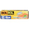 Bol Rol Zipper Bolsas Herméticas Congelar, color Transparente, Mediano, 18