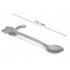AKORD Tea Hanging Cup Spoon, 304 Stainless Steel, Silver, 11.8cm