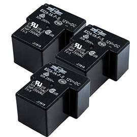 (Pack 3) Song Chuan 832A-1A-F-S Relay 30 A SPST (1 Form A) 12 VDC