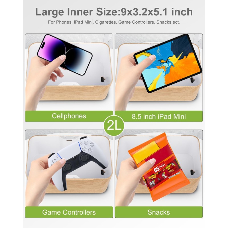 ySky Safe Timed Lock Box, Phone Lock Box with Timer