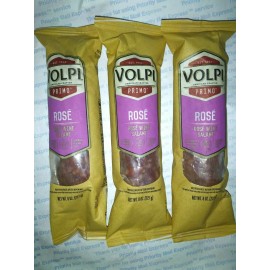 Columbus ROSE Wine Italian Smoked Salami Volpi Primo 24oz AllNatural ULTIMATE Delicacy
