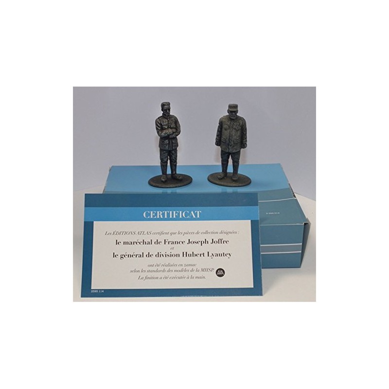 atlas editions WWI Marshall Joffre & General Lyautey 1:24 Scale