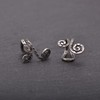 925 Sterling Silver Octopus Tentacles Tendrils Ear Cuffs No Piercing