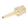 Brass Direct Fountain Nozzle Female Screw Connection Spherical Joint Adjustable