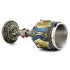 EZESO Stainless Steel Wolf Goblet, EZESO Resin 3D Wine Chalice