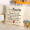 ACAROMAY To My Bestie Gifts This Pillow Is A Reminder