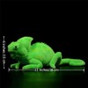 Realistic Chameleon Plush Toy，15" Chameleon Stuffed Animal,Lizard Plush Toy, Fun